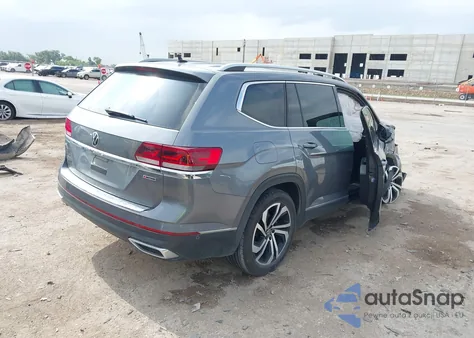 2021 Volkswagen Atlas 2.0T Sel Premium из США, поврежденный, VIN 1V2TP2CAXMC563133